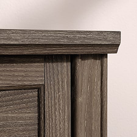 Sauder Trestle 1-Drawer Lateral Filing Cabinet In Mystic Oak, Mystic Oak Finish - View #2