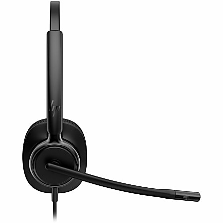 HP Poly Mission 415 On Ear Wired Headset Black C01B2AAAC3 - Office Depot