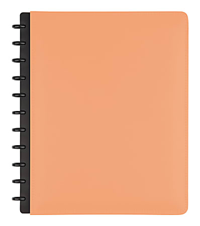 TUL® Discbound Notebook, Limited Edition, Sunset Shades, Letter Size, Cantaloupe