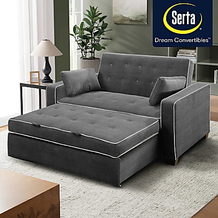 Convertible sofa serta top
