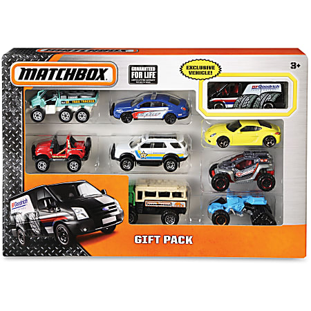 Matchbox Gift Pack Collectible Car Set Set Of 9 Cars - Office Depot