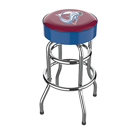 Imperial NHL Backless Swivel Bar Stool, Colorado Avalanche