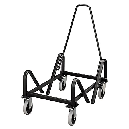 HON® Olson Stacker-Series Chair Cart, 37"H x 21 3/8"W x 35 1/2"D, Black