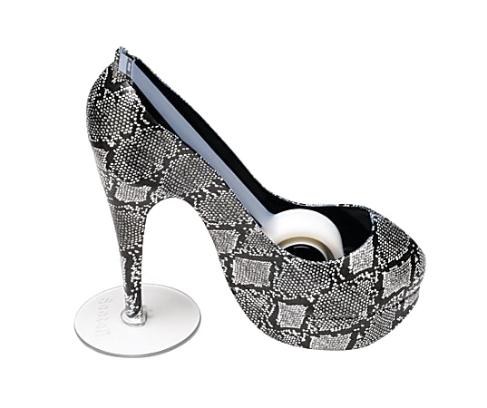 Scotch® Fashion Tape Dispenser With Magic™ Tape, Snakeskin Shoe