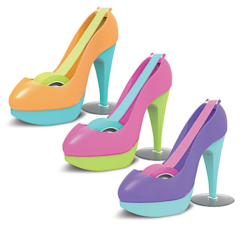 Scotch® Fashion Tape Dispenser With Magic™ Tape, Colorful Shoe