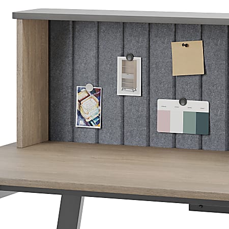Realspace plank shop desk
