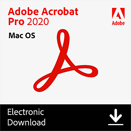 Adobe Acrobat Pro 2020 Download (Mac)