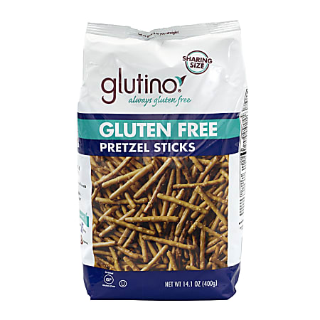 Glutino Gluten-Free Pretzels, Sticks, 14.1 Oz, Pack Of 2 Bags