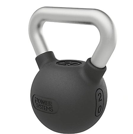 Power Systems Elite Series Kettlebell, 20 Lb, Black, Total Qty 1