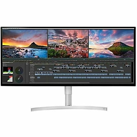 LG Ultrawide 34BK95U 34" Class Double Full HD (DFHD) LCD Monitor - 21:9 - Black, Silver - 34" Viewable - 34BK95UW