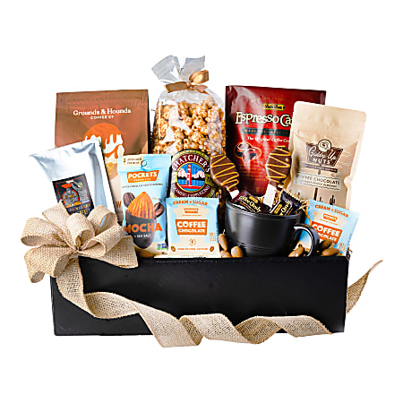 Napa Sonoma Coffee and Chocolate Wake-Up Gift Box - 11 items