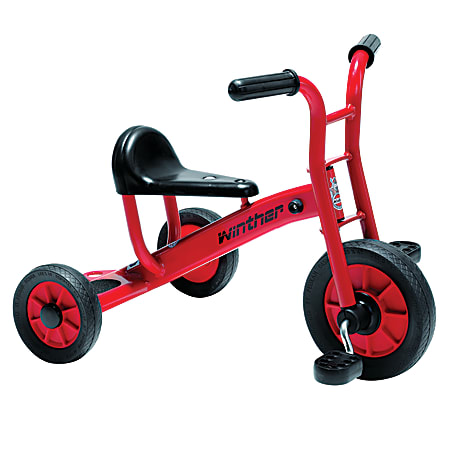 Winther Viking Tricycle, Small, 20 1/8"H x 17 3/4"W x 36 3/8"D, Red
