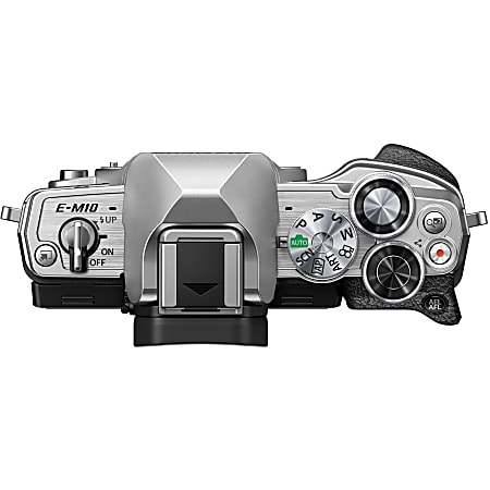 Olympus OM D E M10 Mark IV 20.3 Megapixel Mirrorless Camera Body Only  Silver 43 Sensor Autofocus 3 Touchscreen LCD Sensor shift Digital IS 5184 x  3888 Image 3840 x 2160 Video HD Movie Mode Wireless LAN - Office Depot