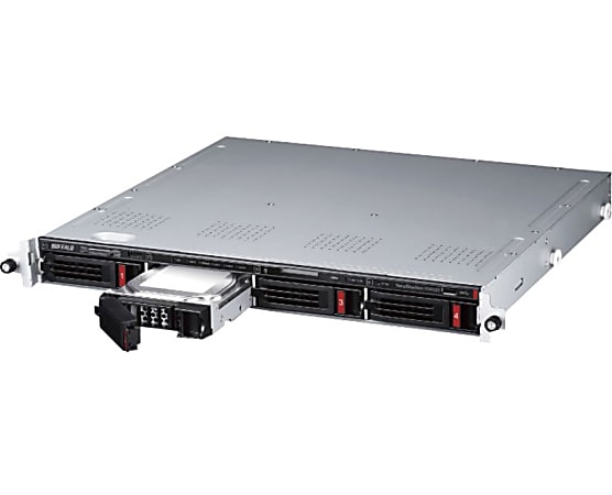 Buffalo TeraStation 5420RN Windows Server IoT 2019 Standard 16TB 4 Bay Rackmount (4x4TB) NAS Hard Drives Included RAID iSCSI - Intel Atom C3338 Dual-core (2 Core) 1.50 GHz - 4 x HDD Supported - 40 TB Supported HDD Capacity