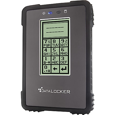 DataLocker™ Enterprise 500GB External Hard Drive, DLPHD500E, Black