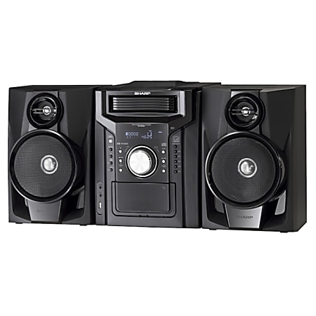 Sharp CD-DH950P Mini Hi-Fi System - 240 W RMS - iPod Supported - Black