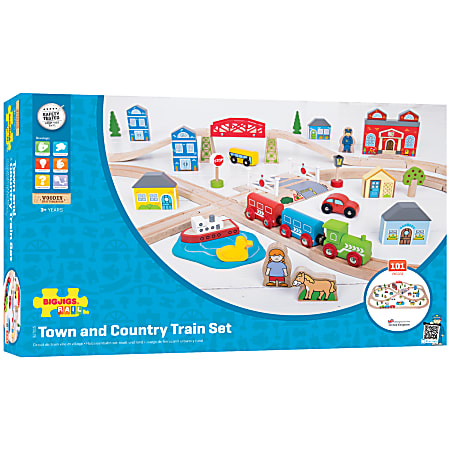 Bigjigs Toys Ltd. Rail Town & Country Train
