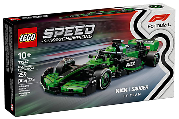 LEGO&reg; Speed Champions KICK Sauber F1&reg; Team C44 Race Car