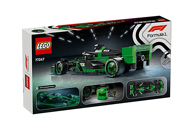 LEGO Speed Champions KICK Sauber F1 Team C44 Race Car - Office Depot