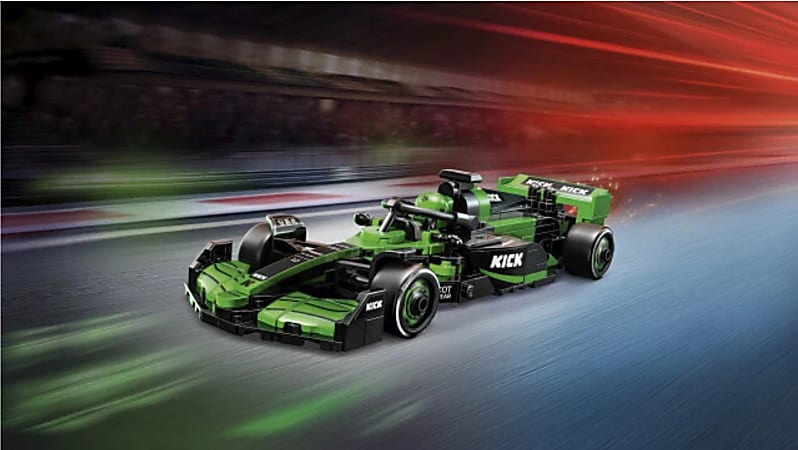 LEGO Speed Champions KICK Sauber F1 Team C44 Race Car - Office Depot