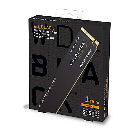 Amazon.com: WD_BLACK 1TB SN770 NVMe Internal Gaming SSD
