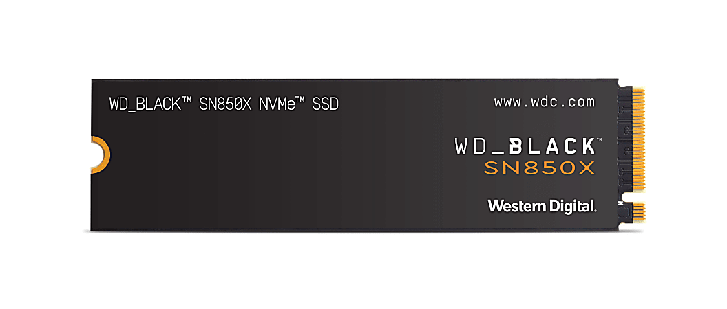 Western Digital BLACK SN850X NVMe SSD 2TB Black - Office Depot