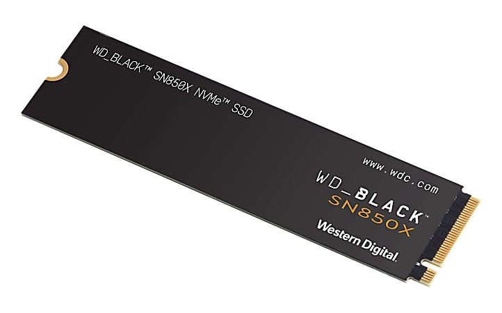 Western Digital BLACK SN850X NVMe SSD 2TB Black - Office Depot