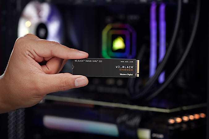 Western Digital BLACK SN850X NVMe SSD 2TB Black - Office Depot Western Digital BLACK SN850X NVMe SSD 2TB Black - Office Depot