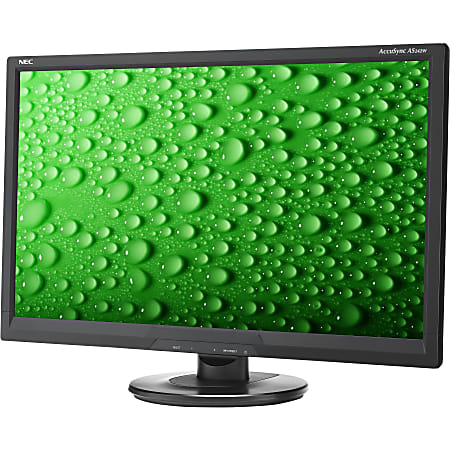 NEC® AccuSync AS242W-BK 24" LED Monitor