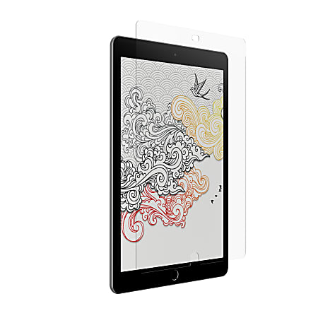 invisibleSHIELD Glass Fusion + Canvas Screen Protector For iPad®, Clear