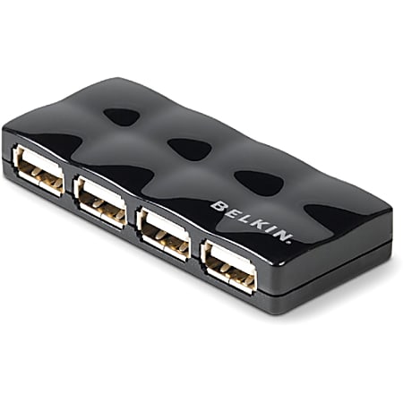 Belkin® 4-Port USB 2.0 Mobile Hub