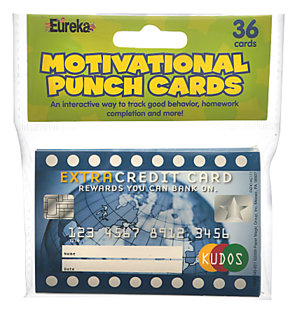 Eureka Scratch-Off Rewards, Extra Credit, 4" x 2 5/8", Pack Of 36