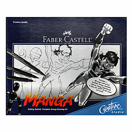 Faber-Castell Complete Manga Drawing Kit