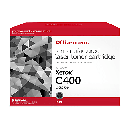 Office Depot® Remanufactured Black Extra High Yield Toner Cartridge Replacement For Xerox® C400, ODC400B