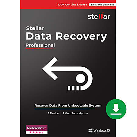 Stellar Data Recovery Software Windows®, Professional