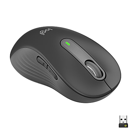 Logitech Signature M650 Wireless Mouse with Silent Clicks Off