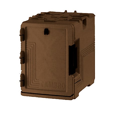 Cambro Side-Loading Ultra Camcarrier, 25"H x 18"W x 26"D, Brown