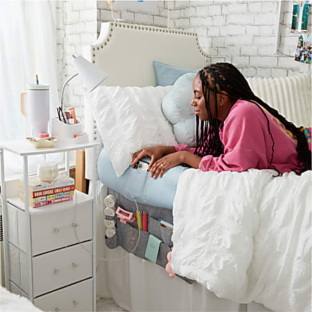 Dormify Robin Classic Cotton Sheet Set TwinTwin XL Sky Blue