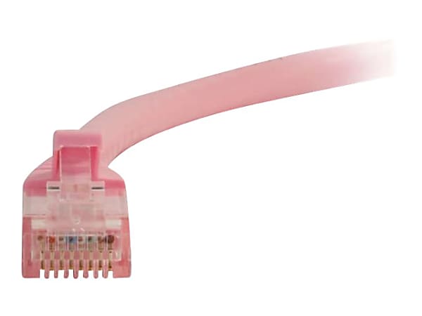 C2G 5ft Cat6 Ethernet Cable - Snagless Unshielded (UTP) - Pink - Patch cable - RJ-45 (M) to RJ-45 (M) - 5 ft - UTP - CAT 6 - snagless, stranded - pink