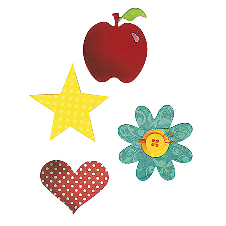 Sizzix® Bigz™ Dies, Apple, Flower, Heart And Star