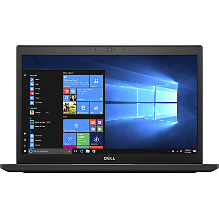 Dell™ Latitude 7480 Refurbished Laptop, 14" Screen, Intel® Core™ i7, 16GB Memory, 512GB Solid State Drive, Windows® 10 Pro, LTDE7480I7G616512P