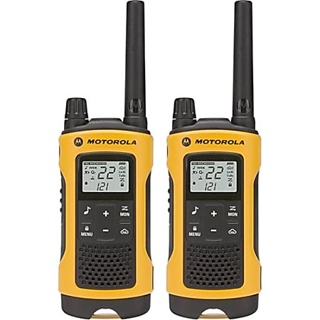 Motorola Talkabout T400 Two-way Radio - 22 Radio Channels - 22 x GMRS/FRS, UHF - Upto 184800 ft - Auto Squelch, Hands-free, Keypad Lock, Timer - Weather Proof - Nickel Metal Hydride (NiMH)