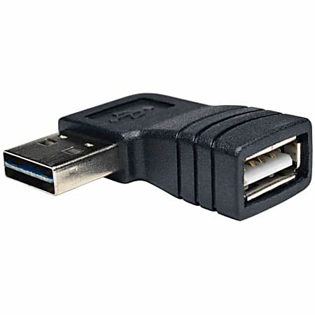 Eaton Tripp Lite Series USB 2.0 High Speed Adapter Reversible A to Right Angle A M/F - USB adapter - USB (F) to USB (M) - UR024000RA