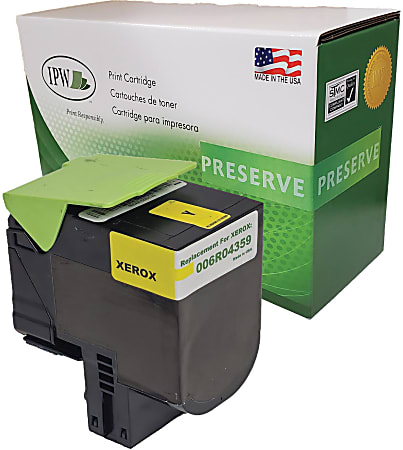 IPW Preserve 006R04359-R-O Remanufactured Yellow Toner Cartridge Replacement For Xerox 006R04359
