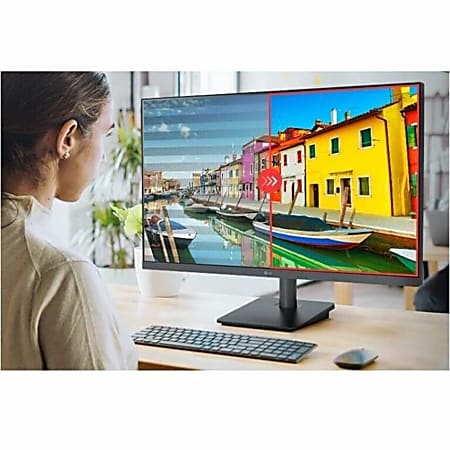 LG 27MS500 B 27 Display LCD Monitor FreeSync - Office Depot