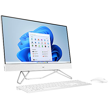 HP 24-cb1170 Refurbished All-In-One Desktop PC, 23.8" Touch Screen, Intel® Core™ i5, 8GB Memory, 512GB Solid State Drive, Windows® 11 Home