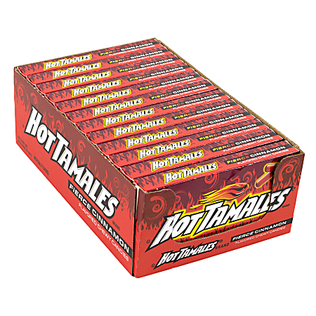Hot Tamales Theater Boxes, 5 Oz, Pack Of 12