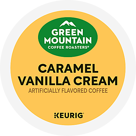 Green Mountain Coffee Caramel Vanilla Cream Coffee K Cup Pods