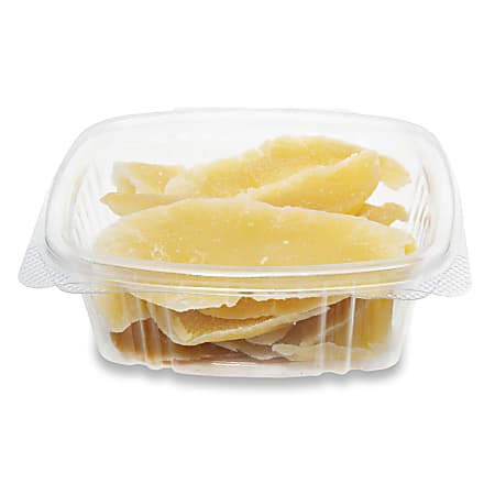 Stalk Market Compostable Hinged Deli Containers, 4" x 4.75", 12 Oz, Clear, Pack Of 300