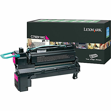Lexmark™ C792X1MG Magenta Extra-High Yield Return Program Toner Cartridge